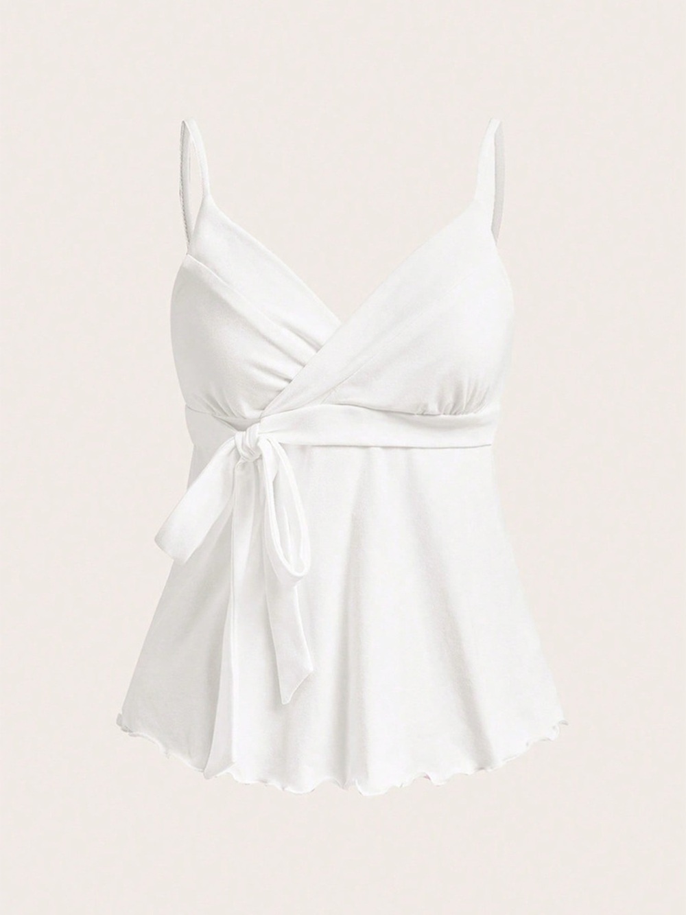 Wrap Tie Surplice Cami - Picture 5 of 15